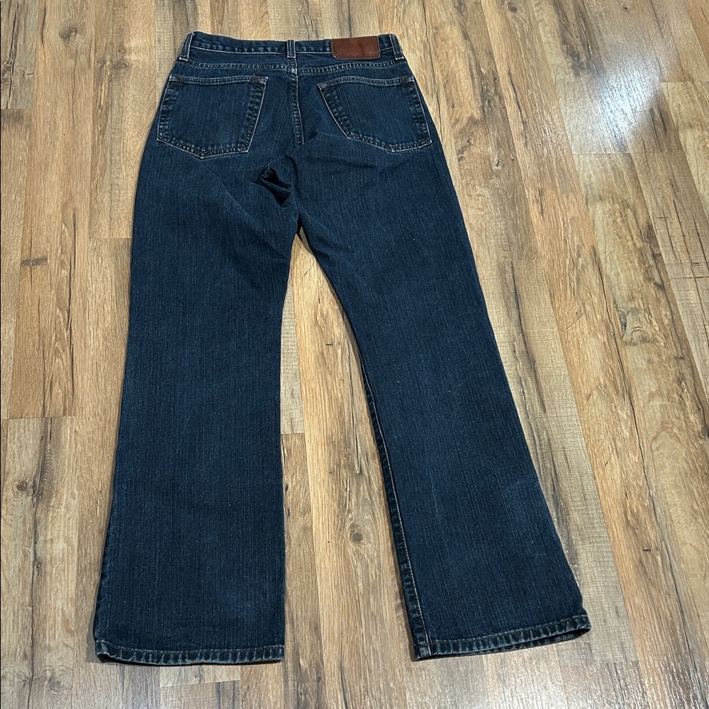 EDDIE BAUER MENS BOOT CUP BLUE JEANS Sz 30/32 - Picture 2 of 10